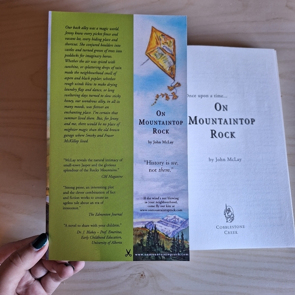On Mountaintop Rock by John McLay - Canadian Fiction Paperback - Picture 4 of 5